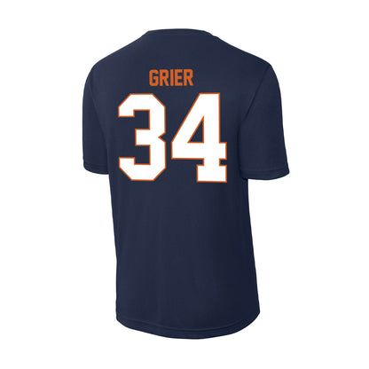 Wheaton IL - NCAA Baseball : Carson Grier - Activewear T-Shirt-1