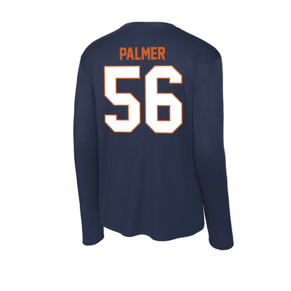 Wheaton IL - NCAA Football : Steven Palmer - Activewear Long Sleeve T-Shirt-1