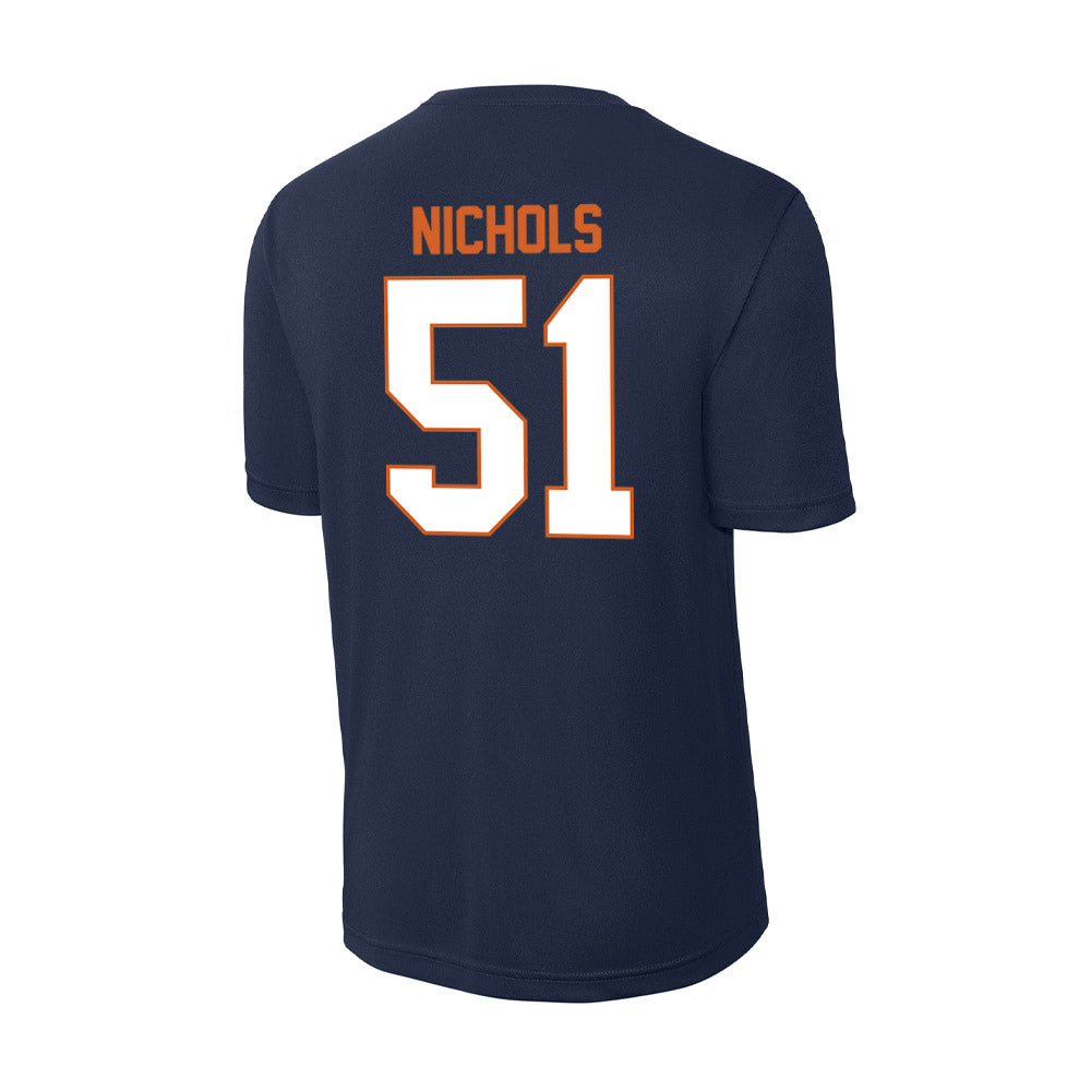 Wheaton IL - NCAA Football : JT Nichols - Activewear T-Shirt-1