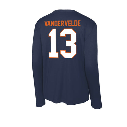Wheaton IL - NCAA Women's Soccer : Annika Vandervelde - Activewear Long Sleeve T-Shirt-1