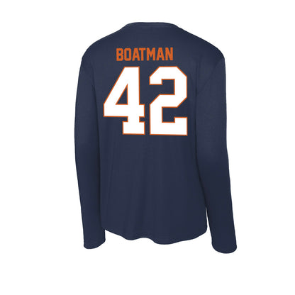 Wheaton IL - NCAA Football : Clay Boatman - Activewear Long Sleeve T-Shirt-1