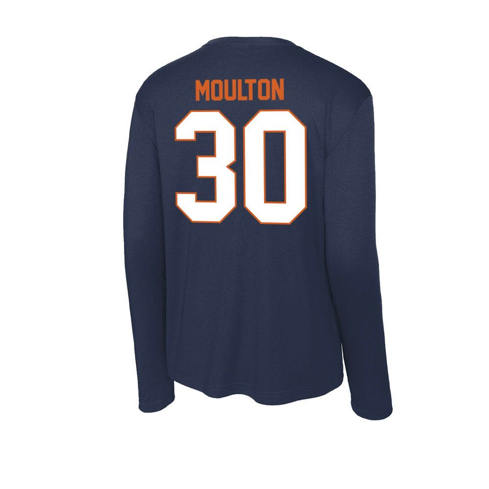 Wheaton IL - NCAA Baseball : Jonah Moulton - Activewear Long Sleeve T-Shirt-1