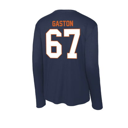 Wheaton IL - NCAA Football : Soren Gaston - Activewear Long Sleeve T-Shirt-1