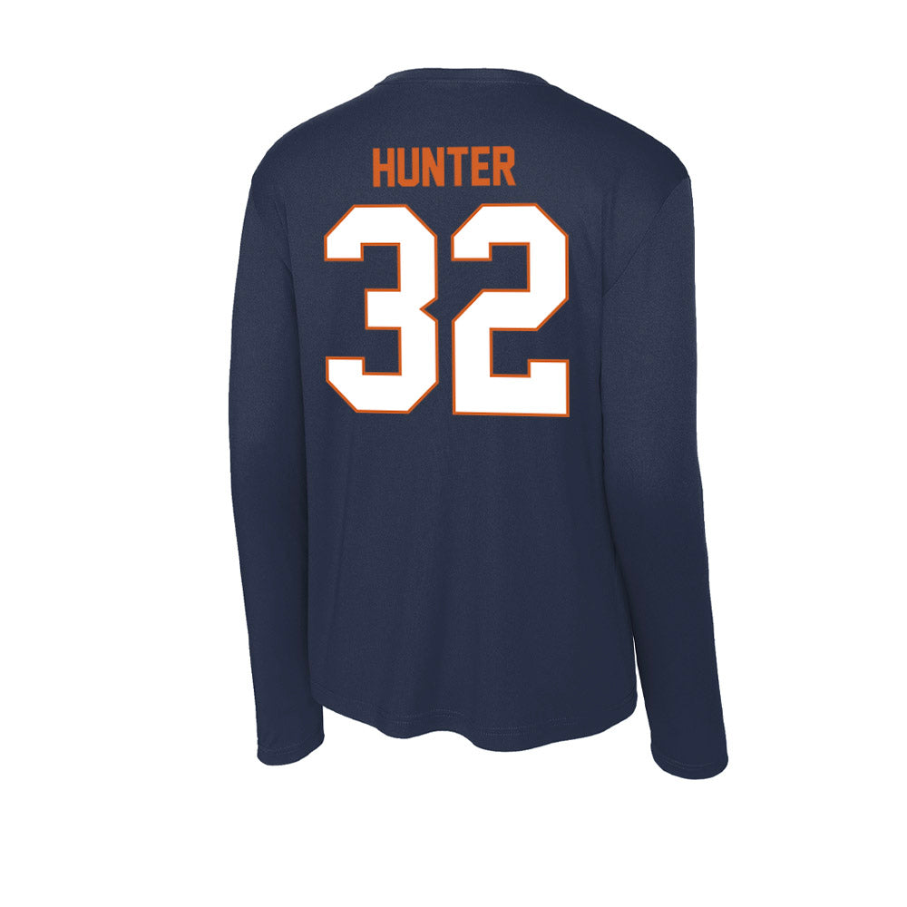 Wheaton IL - NCAA Women's Basketball : Jenna Hunter - Activewear Long Sleeve T-Shirt-1
