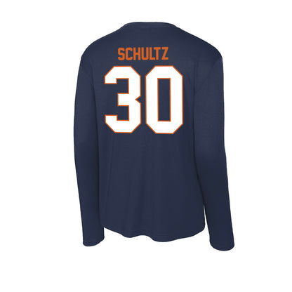 Wheaton IL - NCAA Women's Basketball : Reagan Schultz - Activewear Long Sleeve T-Shirt-1
