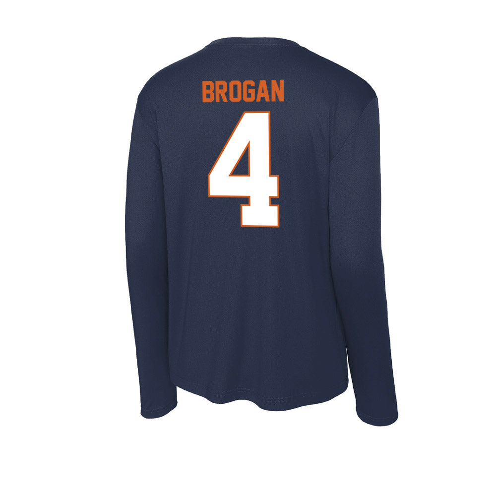Wheaton IL - NCAA Women's Basketball : Lydia Brogan - Activewear Long Sleeve T-Shirt-1