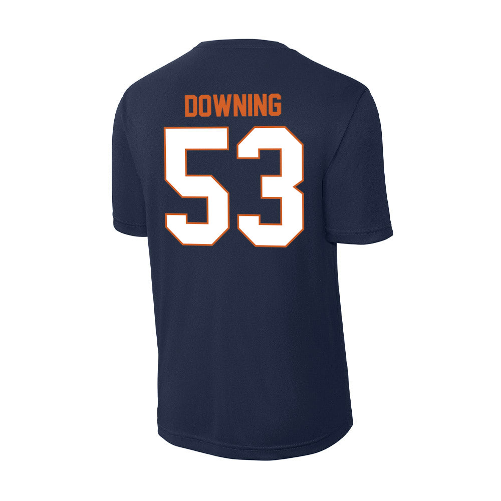 Wheaton IL - NCAA Football : Owen Downing - Activewear T-Shirt-1