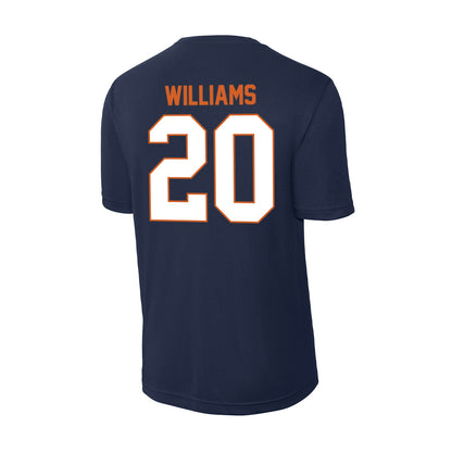 Wheaton IL - NCAA Football : Malachi Williams - Activewear T-Shirt-1