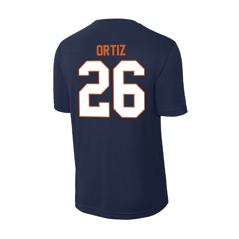 Wheaton IL - NCAA Baseball : Joshua Ortiz - Activewear T-Shirt-1