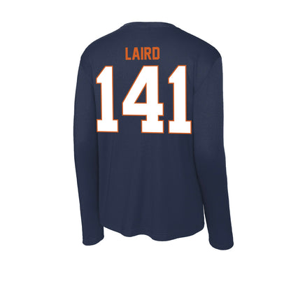 Wheaton IL - NCAA Wrestling : Aidan Laird - Activewear Long Sleeve T-Shirt-1