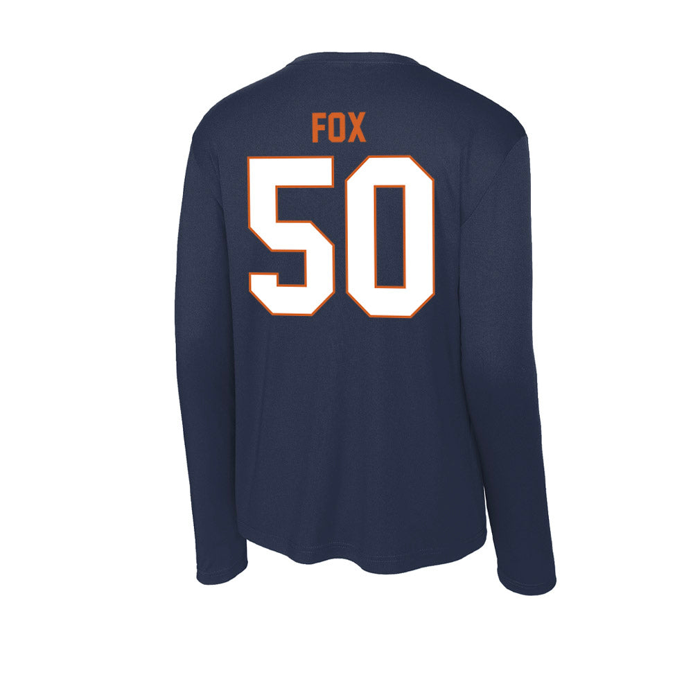 Wheaton IL - NCAA Football : Luke Fox - Activewear Long Sleeve T-Shirt-1