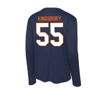 Wheaton IL - NCAA Football : Max Kingsbury - Activewear Long Sleeve T-Shirt-1