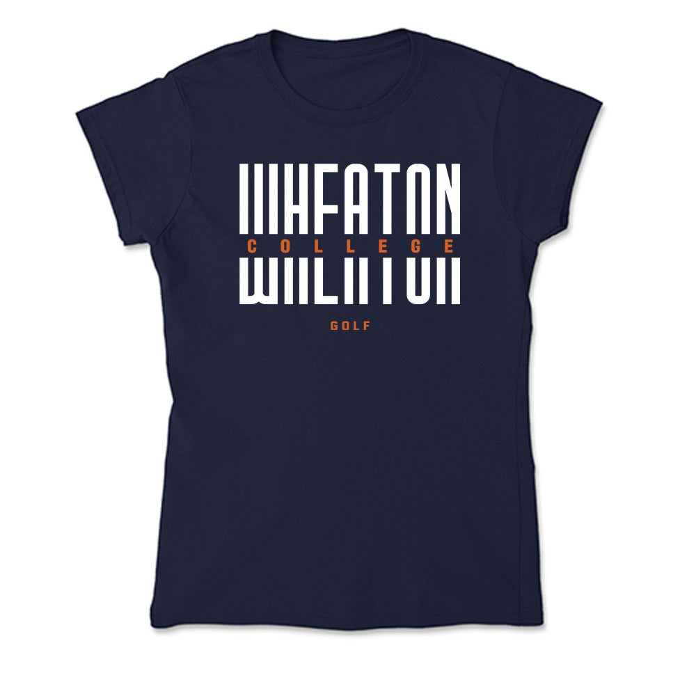 Wheaton IL - NCAA Men's Golf : Aidan Quinlivan - Soft Style Women’s T-Shirt-0