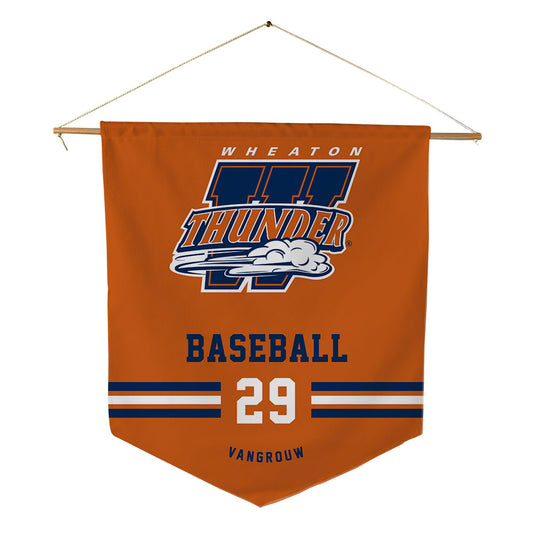 Wheaton IL - NCAA Baseball : Jamin VanGrouw - Pennant - 18" x 21"-0