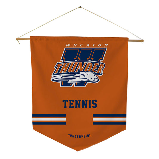 Wheaton IL - NCAA Women's Tennis : Analeigh Hoogerheide - Pennant - 18" x 21"-0