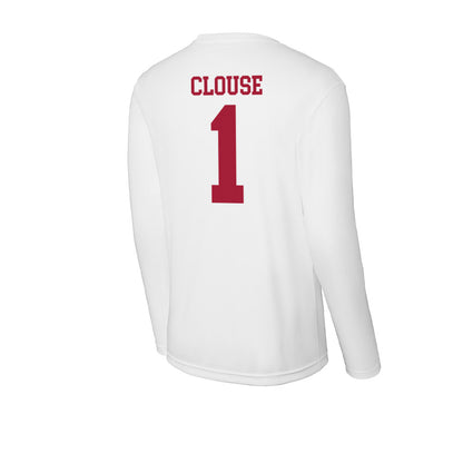 Oklahoma - NCAA Women's Soccer : Kenzie Clouse - Activewear Long Sleeve T-Shirt-1