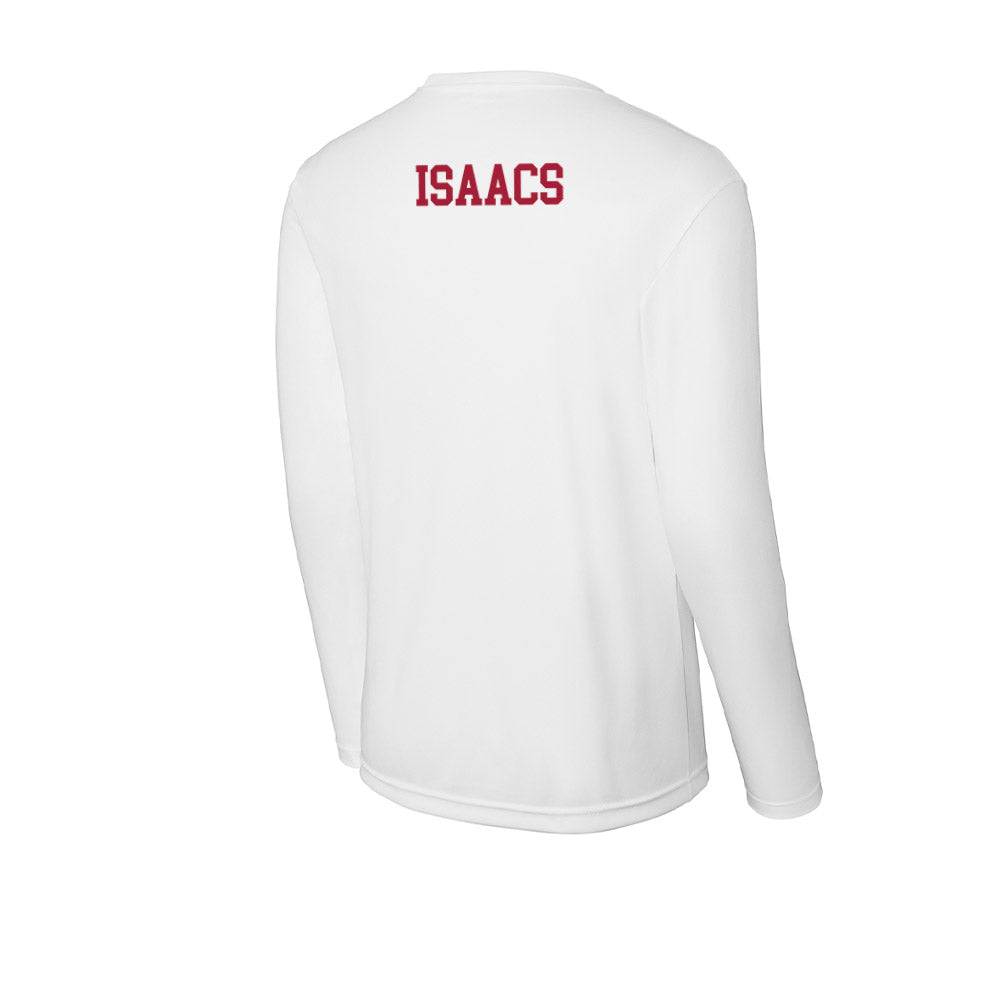 Oklahoma - NCAA Men's Basketball : Richard Isaacs - Activewear Long Sleeve T-Shirt-1