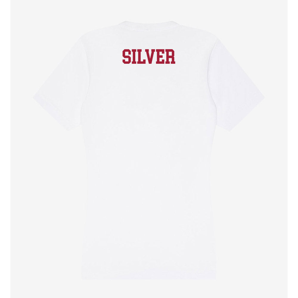 Oklahoma - NCAA Women's Track & Field : Tuane Silver - Women's V-Neck T-Shirt-1