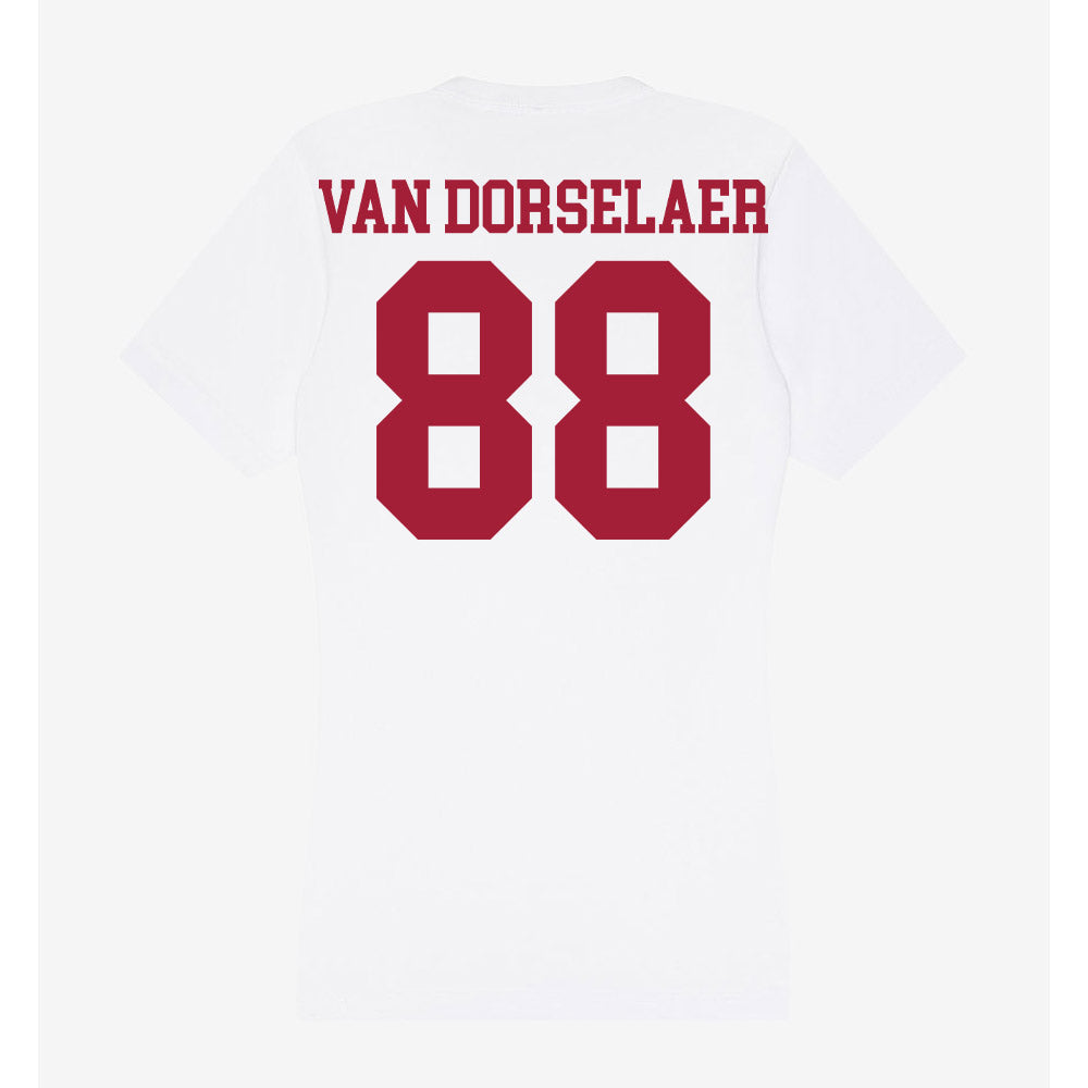 Oklahoma - NCAA Football : Jack Van Dorselaer - Women's V-Neck T-Shirt-1