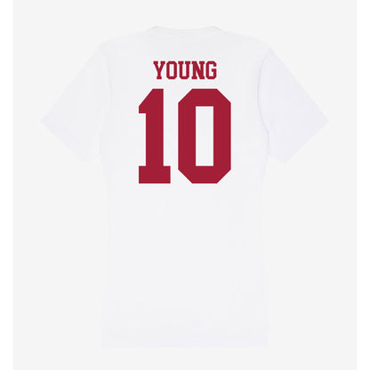 Oklahoma - NCAA Women's Volleyball : Mikala Young - Women's V-Neck T-Shirt-1