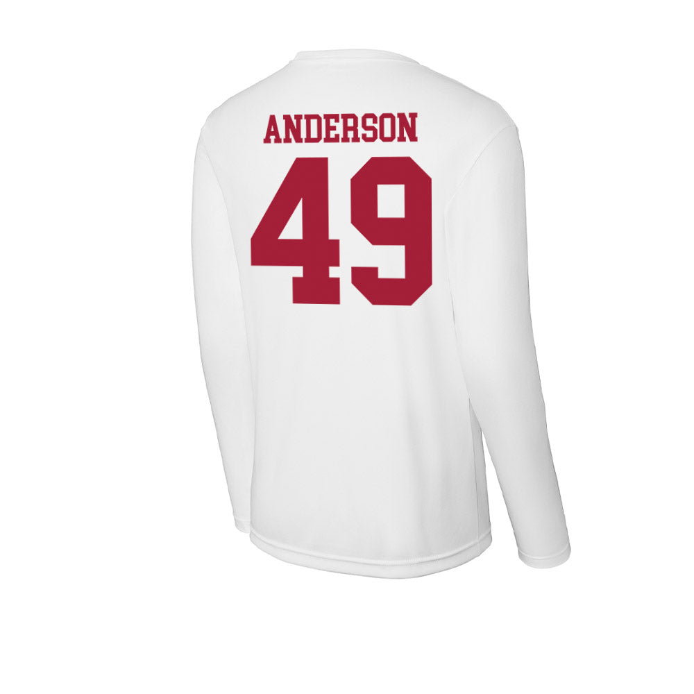 Oklahoma - NCAA Football : Ben Anderson - Activewear Long Sleeve T-Shirt-1
