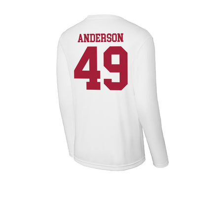 Oklahoma - NCAA Football : Ben Anderson - Activewear Long Sleeve T-Shirt-1