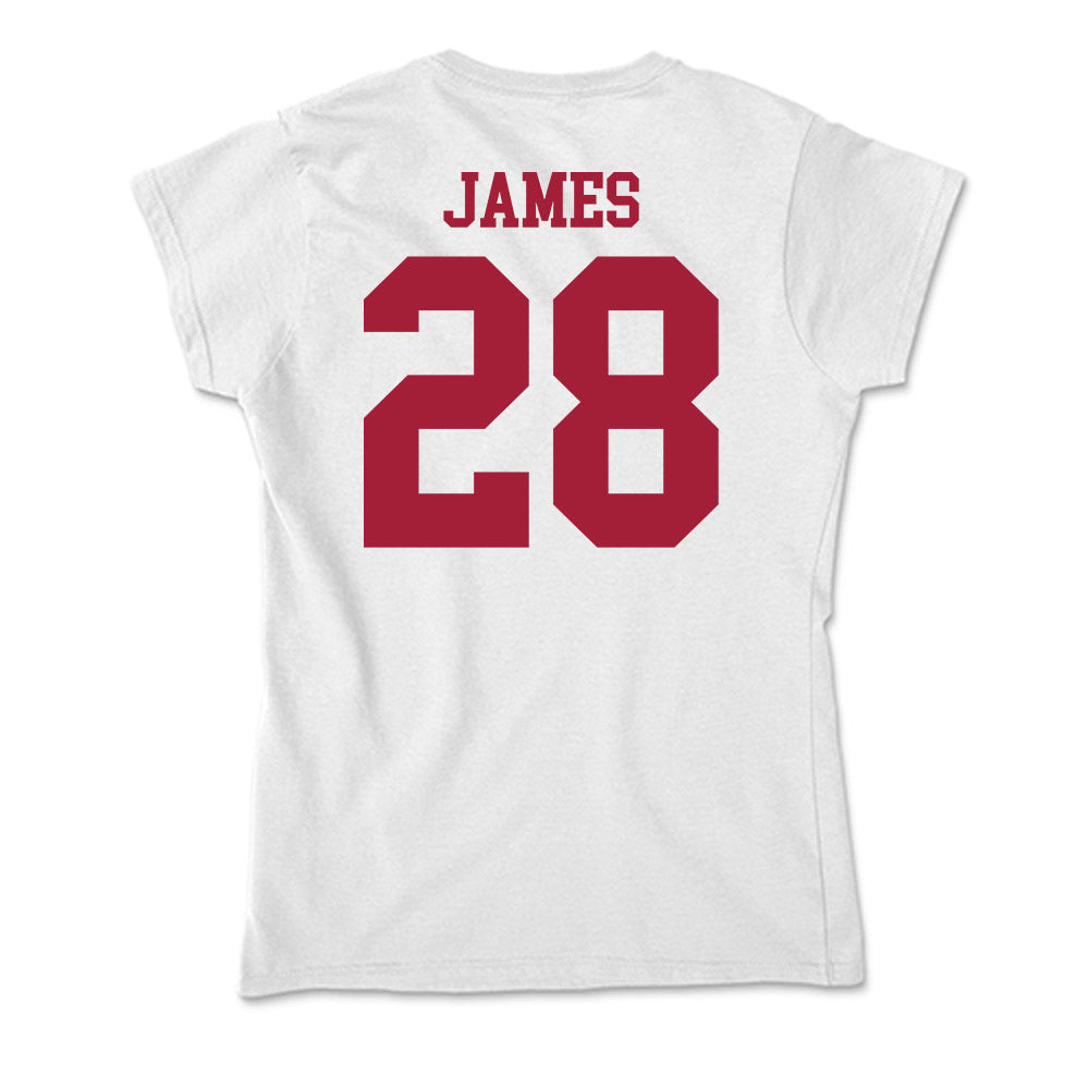 Oklahoma - NCAA Football : Marcus James - Soft Style Women’s T-Shirt-1