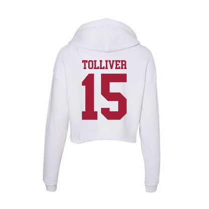 Oklahoma - NCAA Women's Volleyball : Alaleh Tolliver - Women's Crop Fleece Hoodie-1