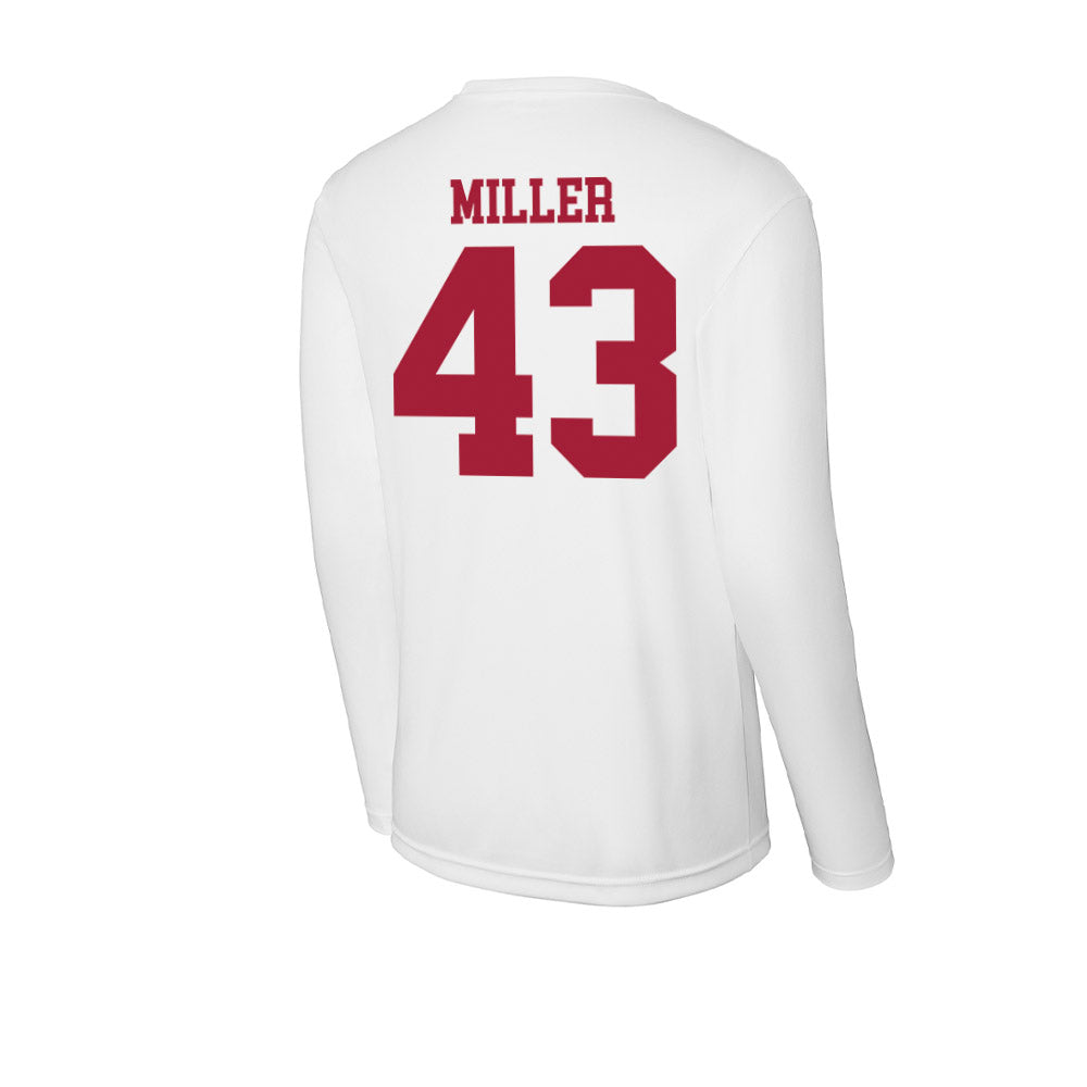 Oklahoma - NCAA Football : Grayson Miller - Activewear Long Sleeve T-Shirt-1