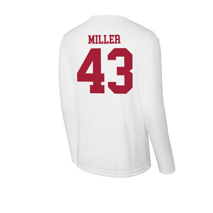 Oklahoma - NCAA Football : Grayson Miller - Activewear Long Sleeve T-Shirt-1