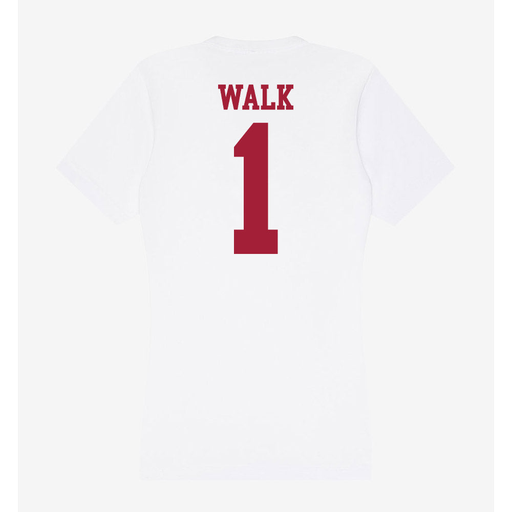 Oklahoma - NCAA Baseball : Jason Walk - Women's V-Neck T-Shirt-1