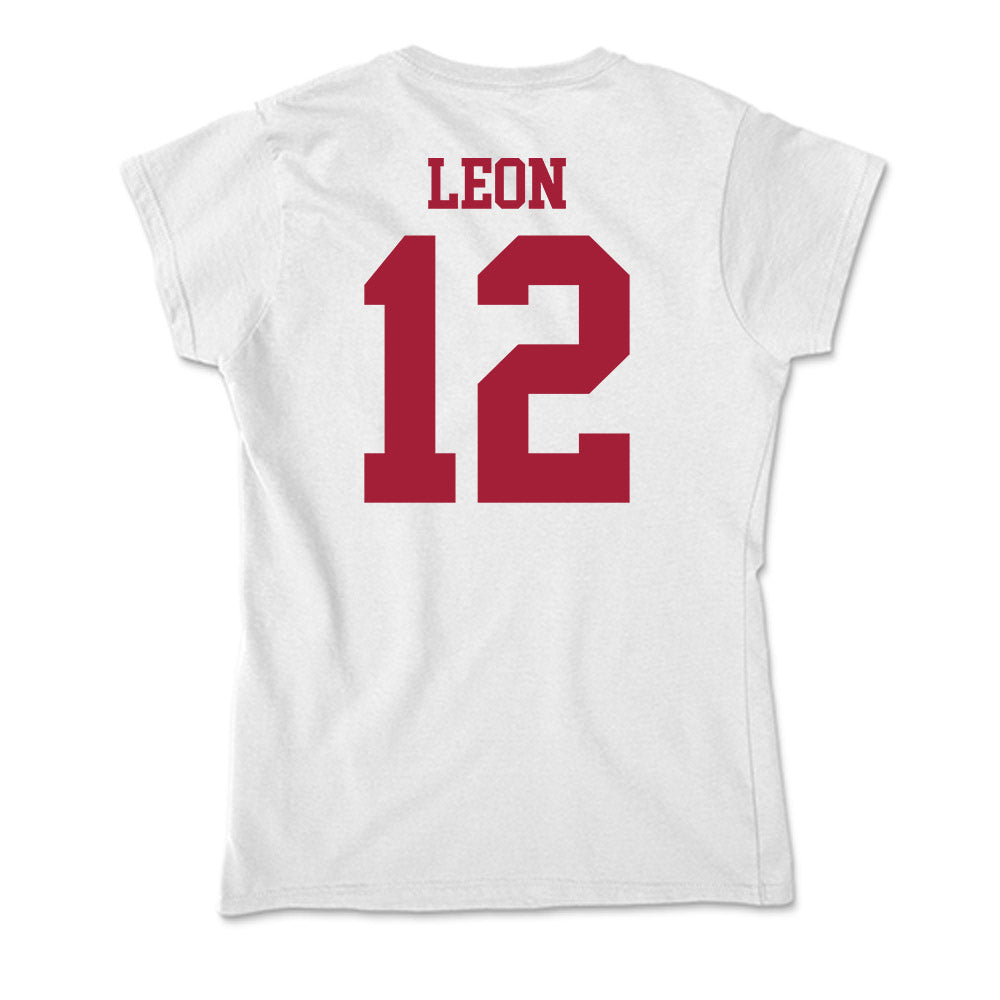 Oklahoma - NCAA Baseball : Kadyn Leon - Soft Style Women’s T-Shirt-1