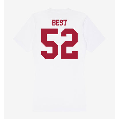 Oklahoma - NCAA Football : Noah Best - Women's V-Neck T-Shirt-1
