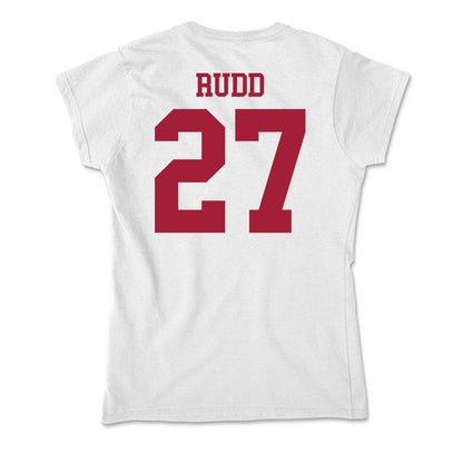 Oklahoma - NCAA Football : Trace Rudd - Soft Style Women’s T-Shirt-1