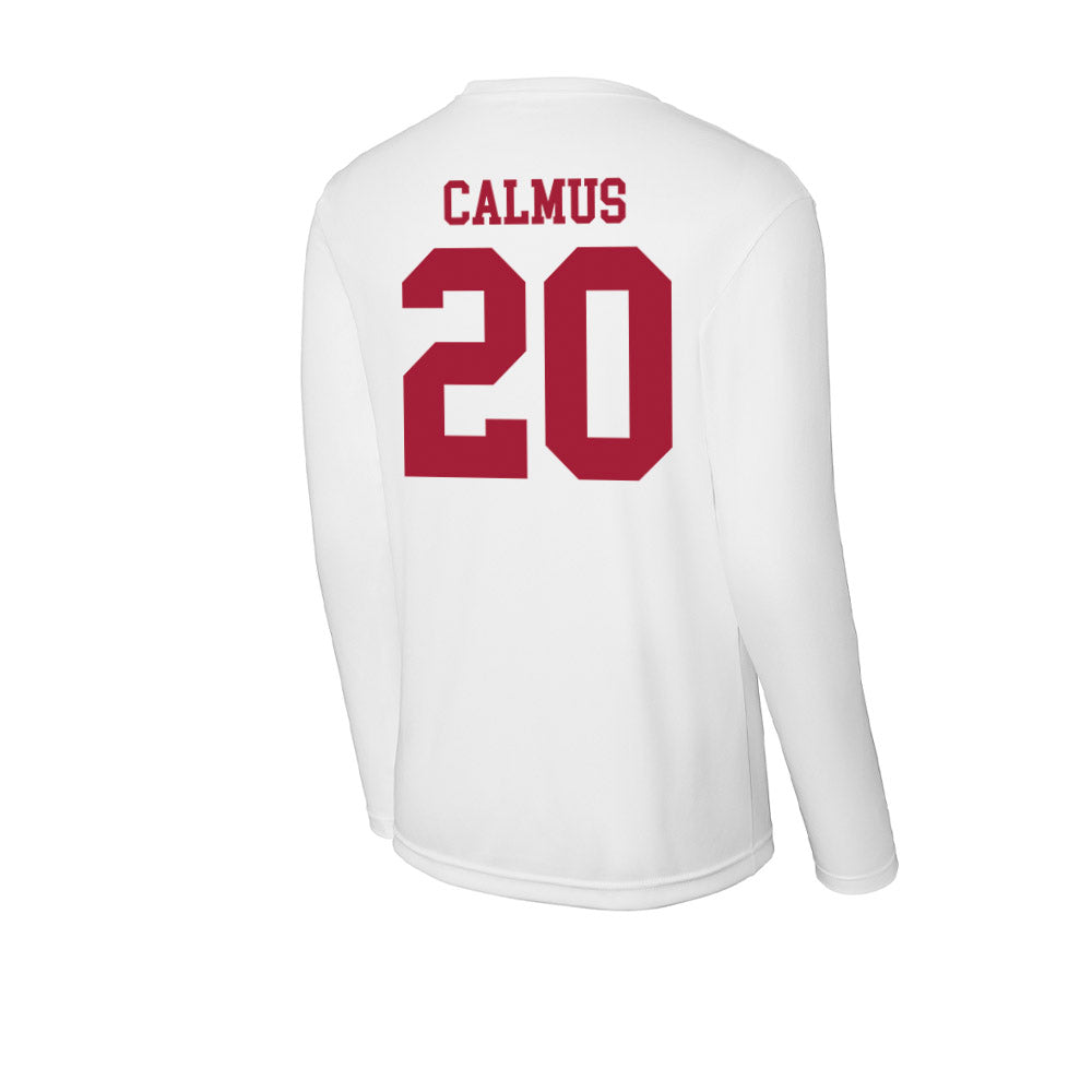 Oklahoma - NCAA Football : Casen Calmus - Activewear Long Sleeve T-Shirt-1