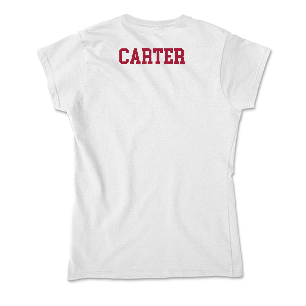 Oklahoma - NCAA Football : Jermichael Carter - Soft Style Women’s T-Shirt-1