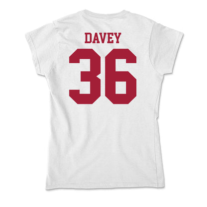 Oklahoma - NCAA Women's Soccer : Emily Davey - Soft Style Women’s T-Shirt-1
