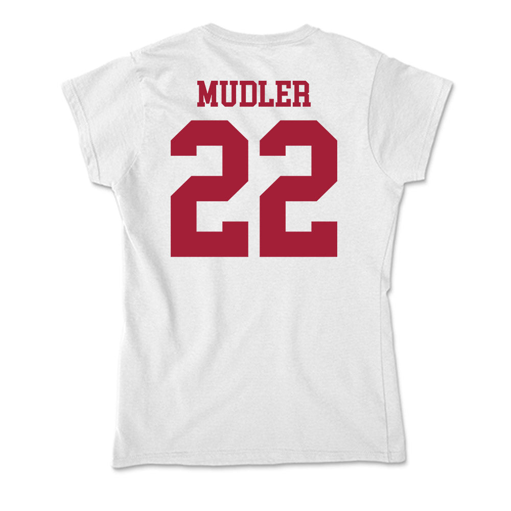 Oklahoma - NCAA Baseball : Scott Mudler - Soft Style Women’s T-Shirt-1