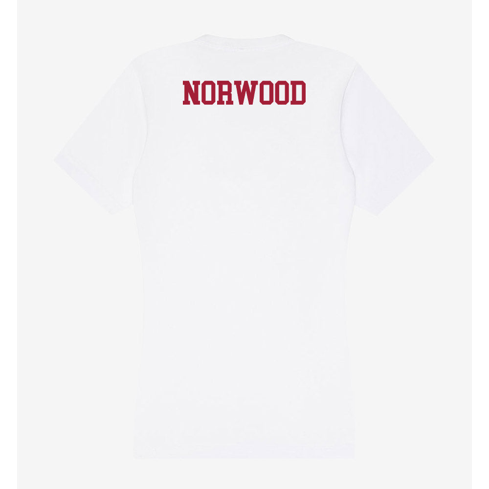 Oklahoma - NCAA Women's Track & Field : Amiyah Norwood - Women's V-Neck T-Shirt-1