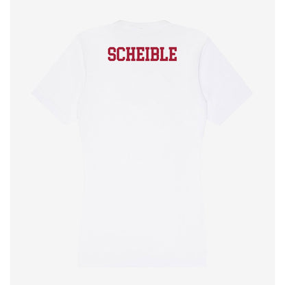 Oklahoma - NCAA Women's Gymnastics : Hannah Scheible - Women's V-Neck T-Shirt-1