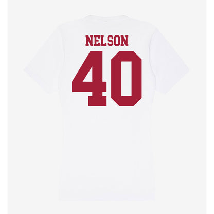 Oklahoma - NCAA Football : Matthew Nelson - Women's V-Neck T-Shirt-1