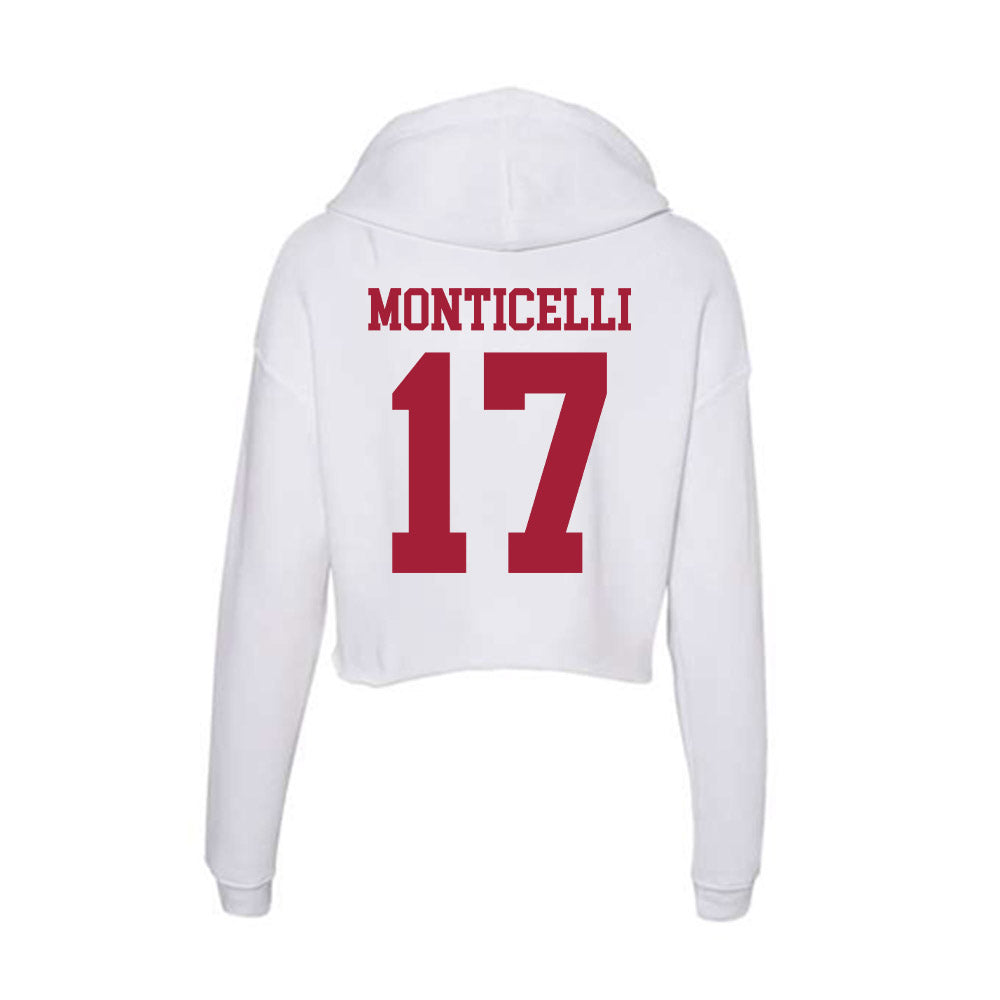 Oklahoma - NCAA Softball : Paytn Monticelli - Women's Crop Fleece Hoodie-1