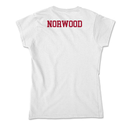 Oklahoma - NCAA Women's Track & Field : Amiyah Norwood - Soft Style Women’s T-Shirt-1