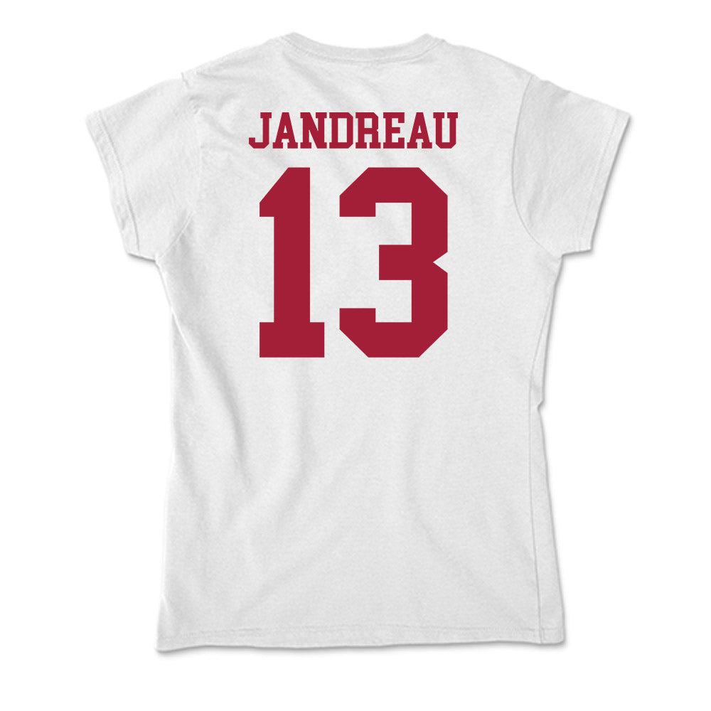 Oklahoma - NCAA Football : Niko Jandreau - Soft Style Women’s T-Shirt-1