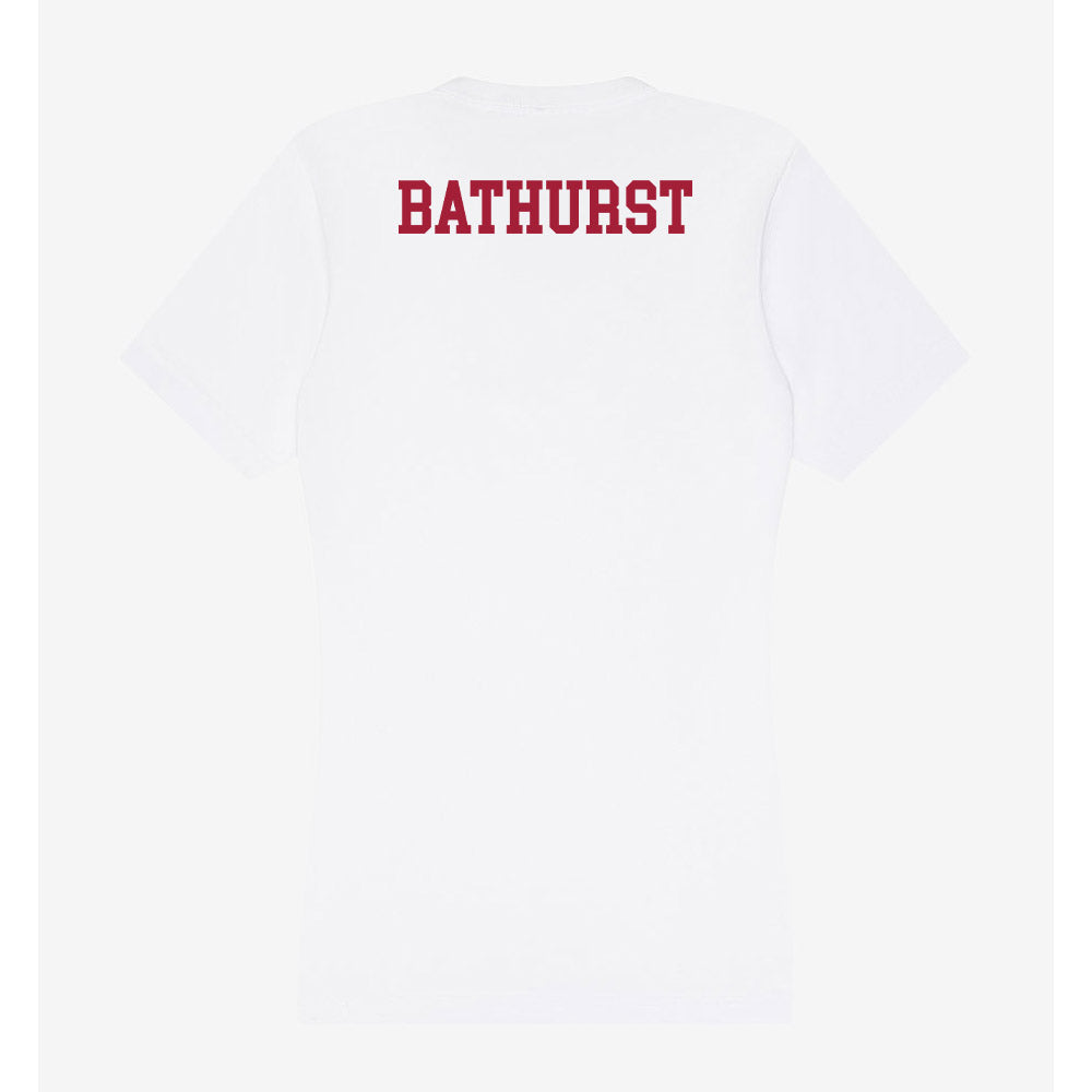 Oklahoma - NCAA Football : Dane Bathurst - Women's V-Neck T-Shirt-1