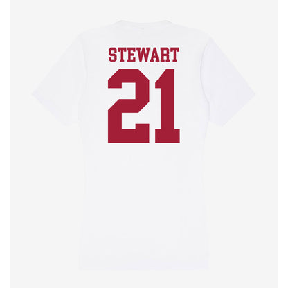 Oklahoma - NCAA Women's Basketball : Brooklyn Stewart - Women's V-Neck T-Shirt-1