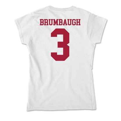 Oklahoma - NCAA Baseball : Cayden Brumbaugh - Soft Style Women’s T-Shirt-1