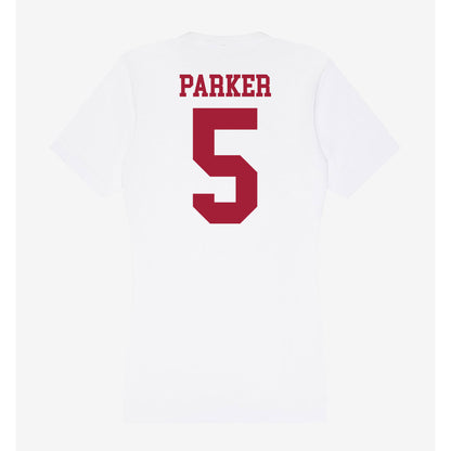 Oklahoma - NCAA Softball : Ella Parker - Women's V-Neck T-Shirt-1