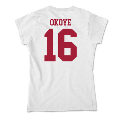 Oklahoma - NCAA Football : Danny Okoye - Soft Style Women’s T-Shirt-1