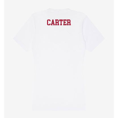 Oklahoma - NCAA Football : Jermichael Carter - Women's V-Neck T-Shirt-1